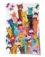 Satin Portrait Poster (12x18in)