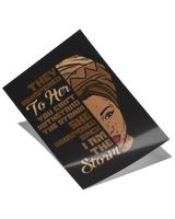 Womens I Am The Storm Melanin Woman Black History Queen Women Gift T-Shirt Satin Portrait Poster (12x18in) black 12x18in