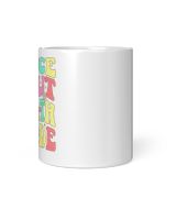 Peace Out Fourth Grade Groovy 4th Grade Last day of school White Mug white 11oz