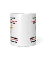 Mug Humour Fête des Mères – Cadeau Première Maman – Tu m’as eu moi White Mug white 11oz