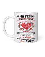 À ma femme White Mug white 11oz