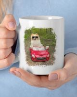 Koda is in The Woods White Mug white 11oz