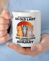 January White Mug white 11oz