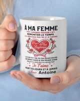 À ma femme White Mug white 11oz