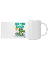 See You Later Alligator Class Dismissed Teacher Appreciation White Mug white 11oz