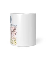 I grow stuff and know things White Mug white 11oz