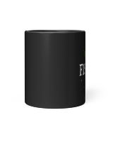 Funny Fishing Christmas (4) Black Mug 11oz black 11oz