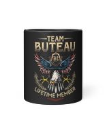 BUTEAU Name On T Shirt, BUTEAU Team Lifetime Member A8 Black Mug 11oz black 11oz