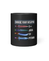 Funny Programming Code Lovers Computer Python Coding Black Mug 11oz black 11oz