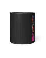 Oheneba Melanin Shirt For Women Black Girl Magic Afro Queen Black Mug 11oz black 11oz