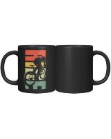 ride retro vintage Black Mug 11oz black 11oz