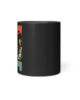 ride retro vintage Black Mug 11oz black 11oz