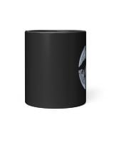 T-Rex Riding To The Moon: An Epic Adventure Awaits! Black Mug 11oz black 11oz