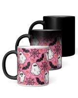 Inflated Pink Halloween Magic Mug 11oz white 11oz