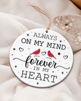 Acrylic Ornament - Circle