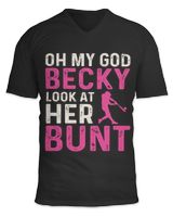 Unisex Jersey SS V-Neck T-Shirt