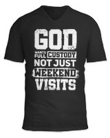 Unisex Jersey SS V-Neck T-Shirt