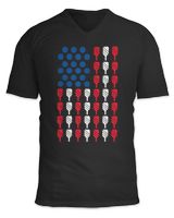 Unisex Jersey SS V-Neck T-Shirt