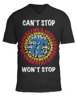 Cant Stop Pi Wont Stop Math Pi Day Funny Maths Teacher 2 Unisex Jersey SS V-Neck T-Shirt black s Cant Stop Pi Wont Stop Math Pi Day Funny Maths Teacher 2 Unisex Jersey SS V-Neck T-Shirt black s