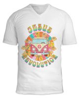 Unisex Jersey SS V-Neck T-Shirt