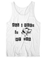 All i need is my dog - Light Color Unisex Jersey Tank white xs