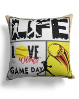 Linen Pillow (Dual Sided) Linen Pillow (Dual Sided)
