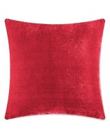 Merry Pigmas (Suede pillow) Faux Suede Pillow (Dual Sided) red 16x16in