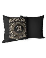 AGUILAR Cotton Drill Pillow (Dual Sided) black 16x16in