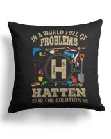 Cotton Drill Pillow (Dual Sided)