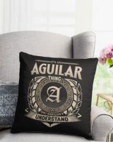 AGUILAR Cotton Drill Pillow (Dual Sided) black 16x16in