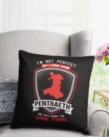 pameng-PENTRAETH Cotton Drill Pillow (Dual Sided) black 16x16in