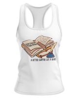 A Better Chapter Lies A Head T-Shirt Women's Ideal Racerback Tank white xs