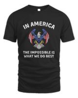 Impossible Is What We Do Best Unisex Standard T-Shirt (Overnight) black s