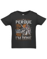 PERDUE-TP-57-01 Infant Jersey T-Shirt black 6m