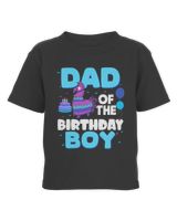 Dad Of The Birthday Boy Fortnite Toddler Cotton Jersey T-Shirt black 2t