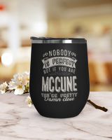 USL-94-Mccune Wine Tumbler (12 oz) black 12oz