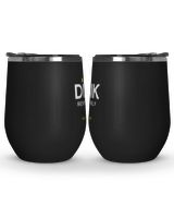 Drink Responsibly Tumbler Wine Tumbler (12 oz) black 12oz