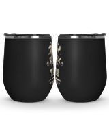 USL-96-Tapia Wine Tumbler (12 oz) black 12oz