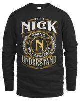 NICK-TP-26-01 Men's Long Sleeved T-Shirt black s