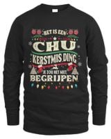 HL9321 Chu H62HL Men's Long Sleeved T-Shirt black s