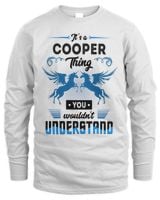 It's a Cooper thing you wouldn't understand Men's Long Sleeved T-Shirt white s