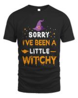 SORRY I'VE BEEN A LITTLE WITCHY Unisex Standard T-Shirt black s