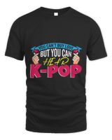 You Can Hear KPop Unisex Standard T-Shirt black s
