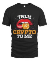 Crypto Trader Cryptocurrency Blockchain Hodl Candlestick Unisex Standard T-Shirt black s