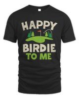 Happy birdie to me Unisex Standard T-Shirt black s