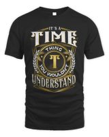 TIME-TP-38-01 Unisex Standard T-Shirt black s