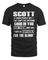SCOTT-SDT1-388-01 Unisex Standard T-Shirt black s