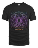 Cute Scorpion Scorpio Scorpion Zodiac Symbol Astrology Unisex Standard T-Shirt black s