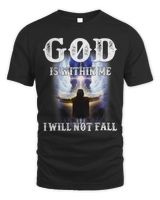 God Is Within Me I Will Not Fail Unisex Standard T-Shirt black s