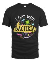 Biology Biologist Science Scientist Laboratory Microscope Unisex Standard T-Shirt black s